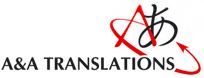 A&A Translations SIA Logo