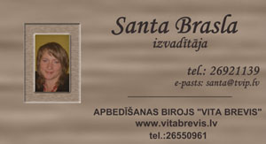 Santa Brasla Vita Brevis LV SIA Логотип