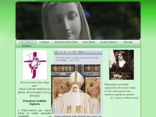 Aizkraukles Svētās Terēzes no Bērna Jēzus Romas katoļu baznīca webpage