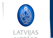 Rīgas apgabaltiesas zvērināts notārs Baiba Dambe logo