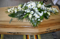 Coffin arrangement