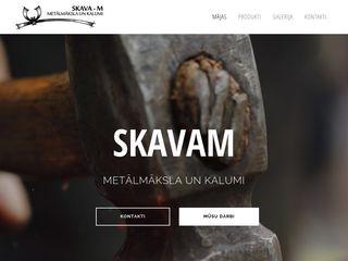 SKAVA M, SIA Вебсайт