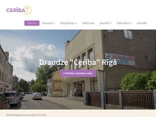 Cerība, Rīgas Vasarsvētku draudze webpage