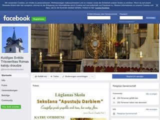 Kuldīgas Svētās Trīsvienības Romas katoļu draudze webpage
