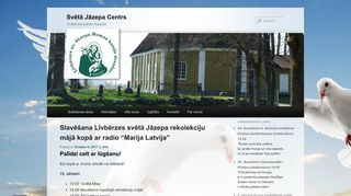 Līvbērzes Svētā Jāzepa Romas katoļu baznīca webpage