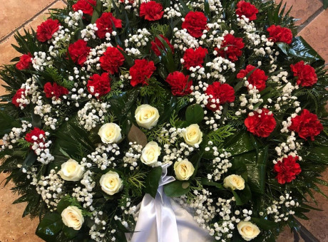 Funeral wreath No.24.