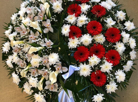Funeral wreath No.26.