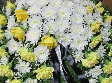 Funeral wreath No.35.