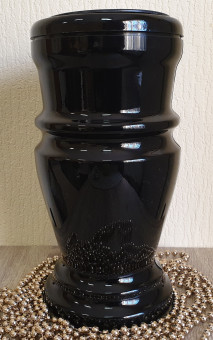 чёрная ваза 1.jpgGranite grave vase