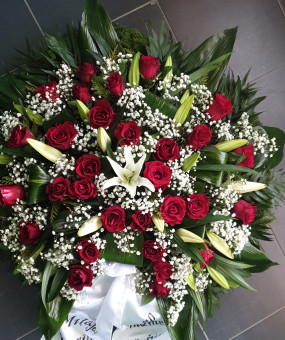 Funeral wreath No.37.