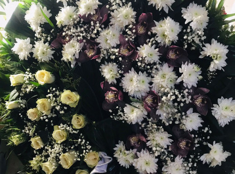 Funeral wreath No .44