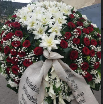 Funeral wreath No.47.
