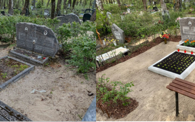 Kapavietas renovācija Ivana kapos