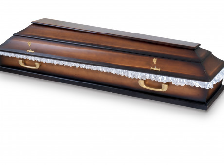 Wooden coffin "Vilnis"
