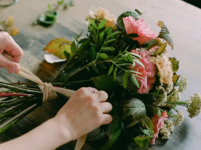 			Mourning Bouquets
	