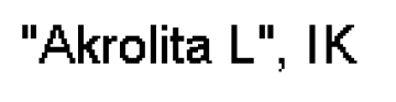 Akrolita L IK Logo