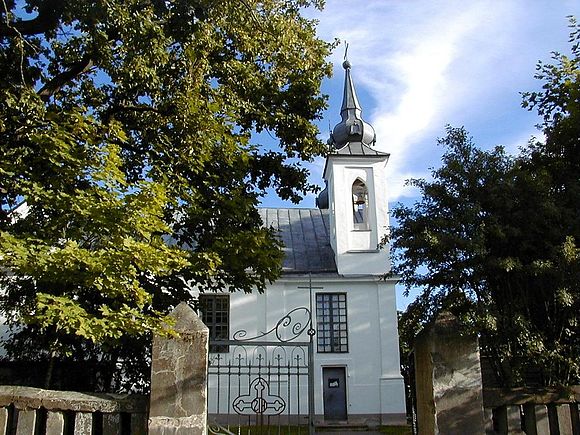 Kaunatas Vissvētākās Jaunavas Marijas Apmeklēšanas Romas katoļu baznīca Logo