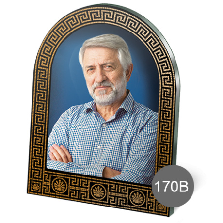 Dekoratīvie portreti stiklā