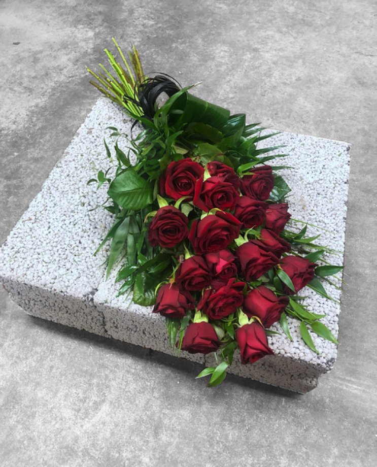 Mourning flowers