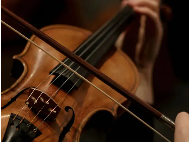 Musical accompaniment at the funeral