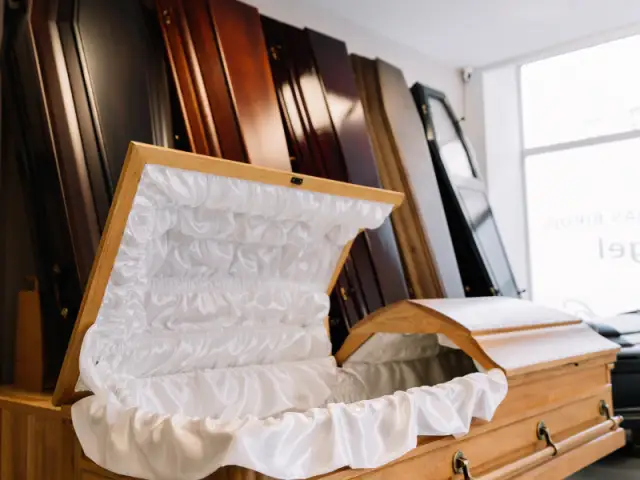 Wooden coffins