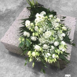 Preview image for  Sēru pušķis atvadu ceremonijai baltā toņos - P7