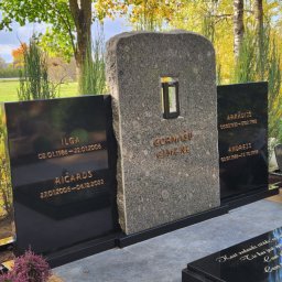 Preview image for  Гранитный памятник, состоящий из трёх частей