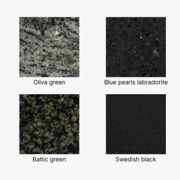 Preview image for  SoulGarden — dark, black, and green granite types
