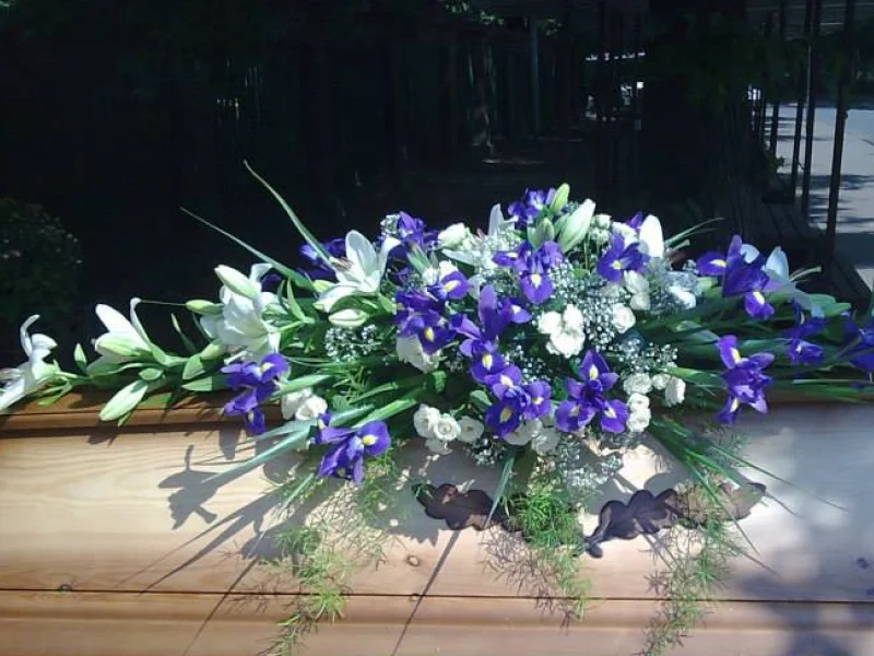 Mourning flowers
