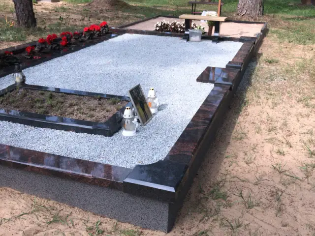 Благоустройство места захоронения
