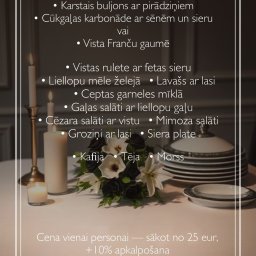 Preview image for  Bēru mielasta ēdienkarte Bolderājā 25 eur