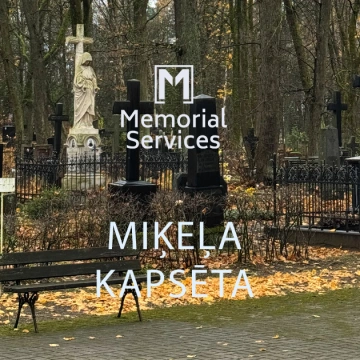 Miķeļa kapsēta Logo