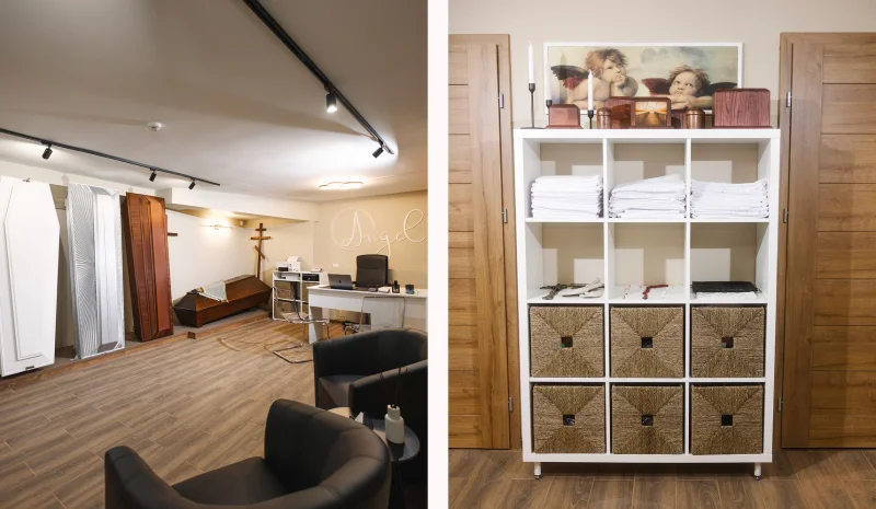 Apbedīšanas birojs Angel AB —  Emmas ielā 14. Rīgā Apbedīšanas pakalpojumi Rīga — "Angel AB" Emmas iela 14 birojs